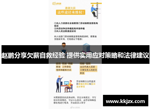 赵鹏分享欠薪自救经验 提供实用应对策略和法律建议